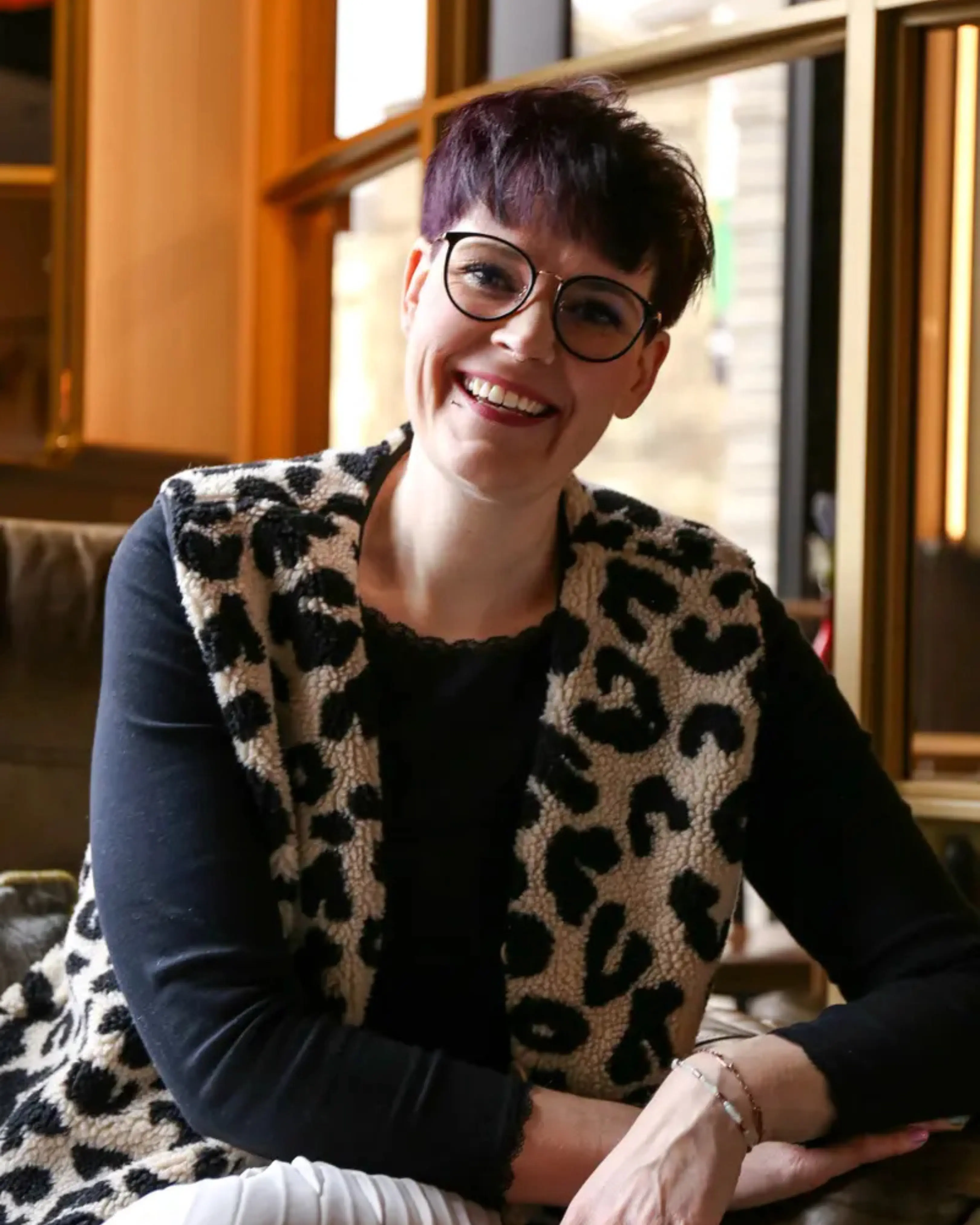 Foto von Christina Wilke, einem / einer Gründer:in von Kaoba, der / die sich für eine inklusive Arbeitswelt engagiert.